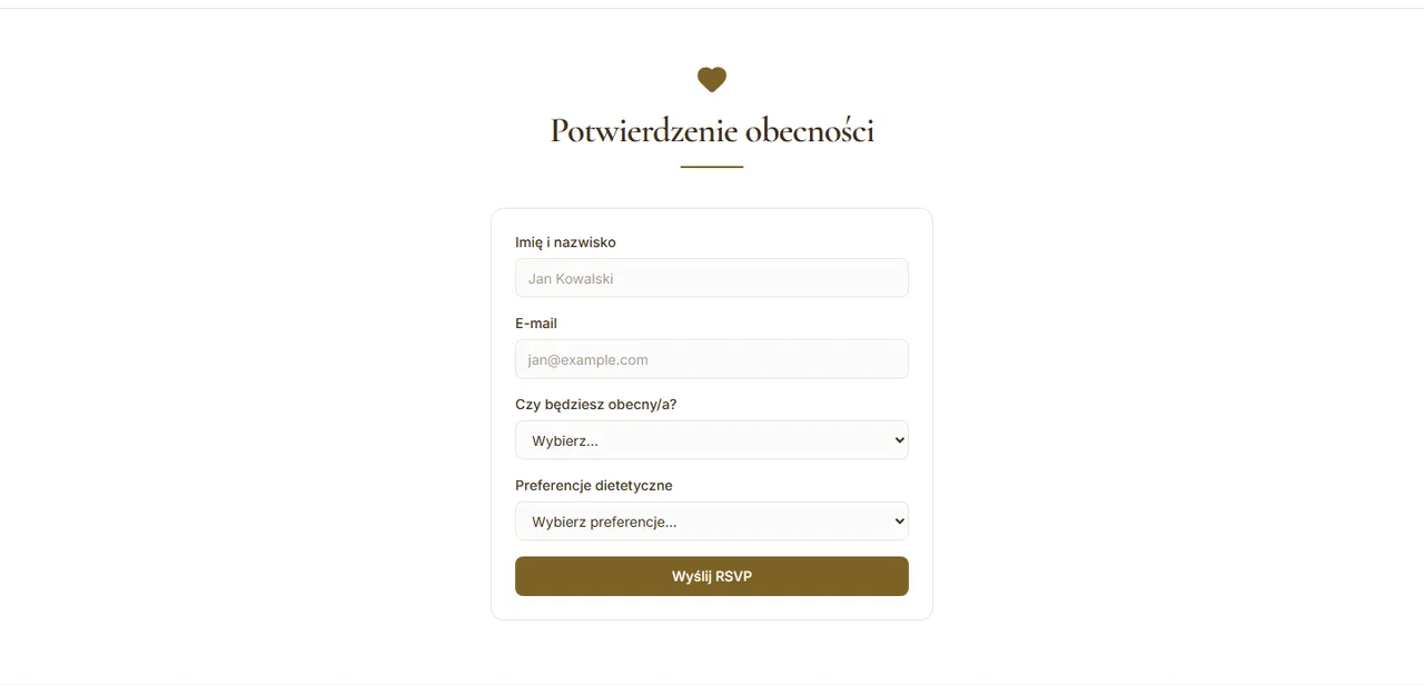 RSVP Tracking & Guest Management