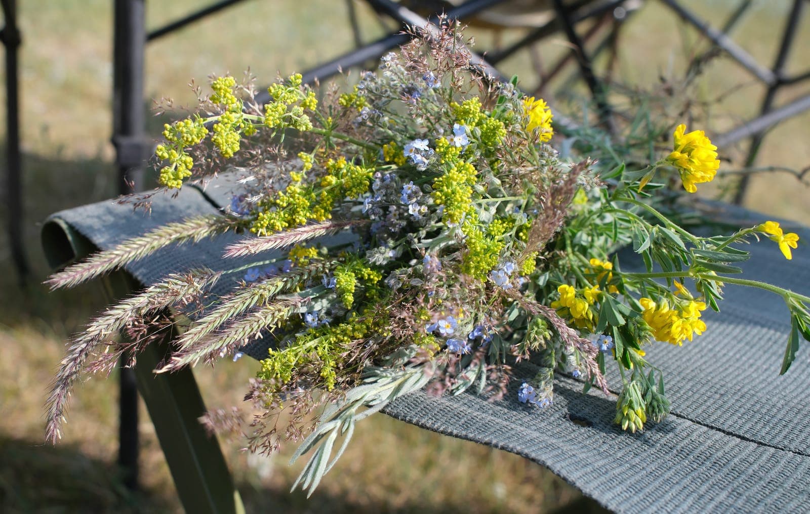 Preview of a Wildflower Meadow wedding website
